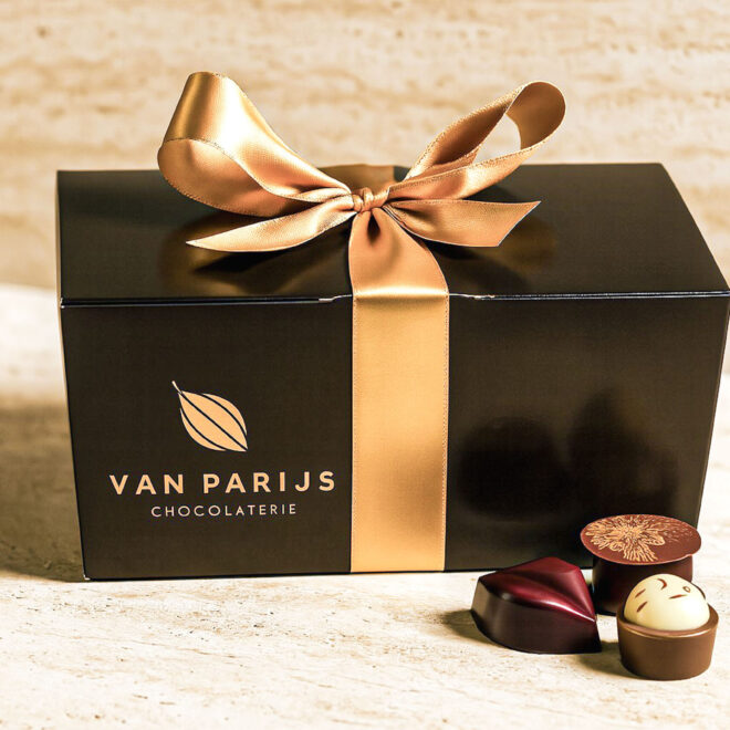 Ballotin met pralines – ambachtelijke mix van Belgische chocolade