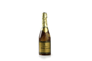 Champagnefles van melkchocolade – uniek chocoladegeschenk