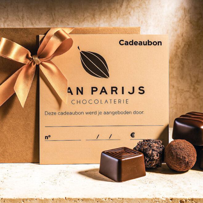Cadeaubon chocolade – smaakvol geschenk vol keuzevrijheid