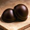 Natuur chocoladezoenen pure chocolade