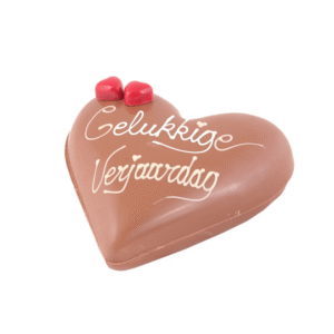Gevuld chocolade hart – melkchocolade met pralines (760 g)